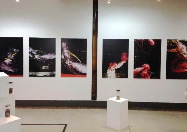 Dust Devil. Installation view, g_space gallery, Whakatū Nelson. 2016.