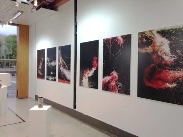 Dust Devil. Installation view, g_space gallery, Whakatū Nelson. 2016.