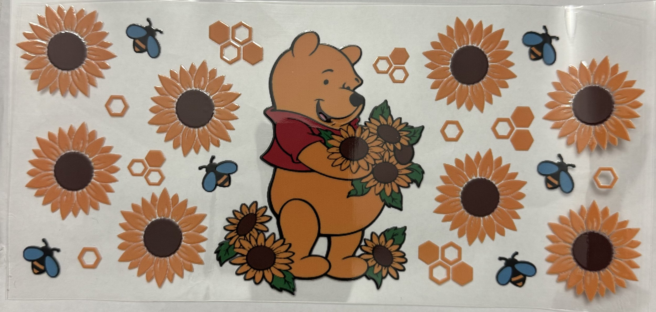 DS Pooh Sunflower Blue Bees