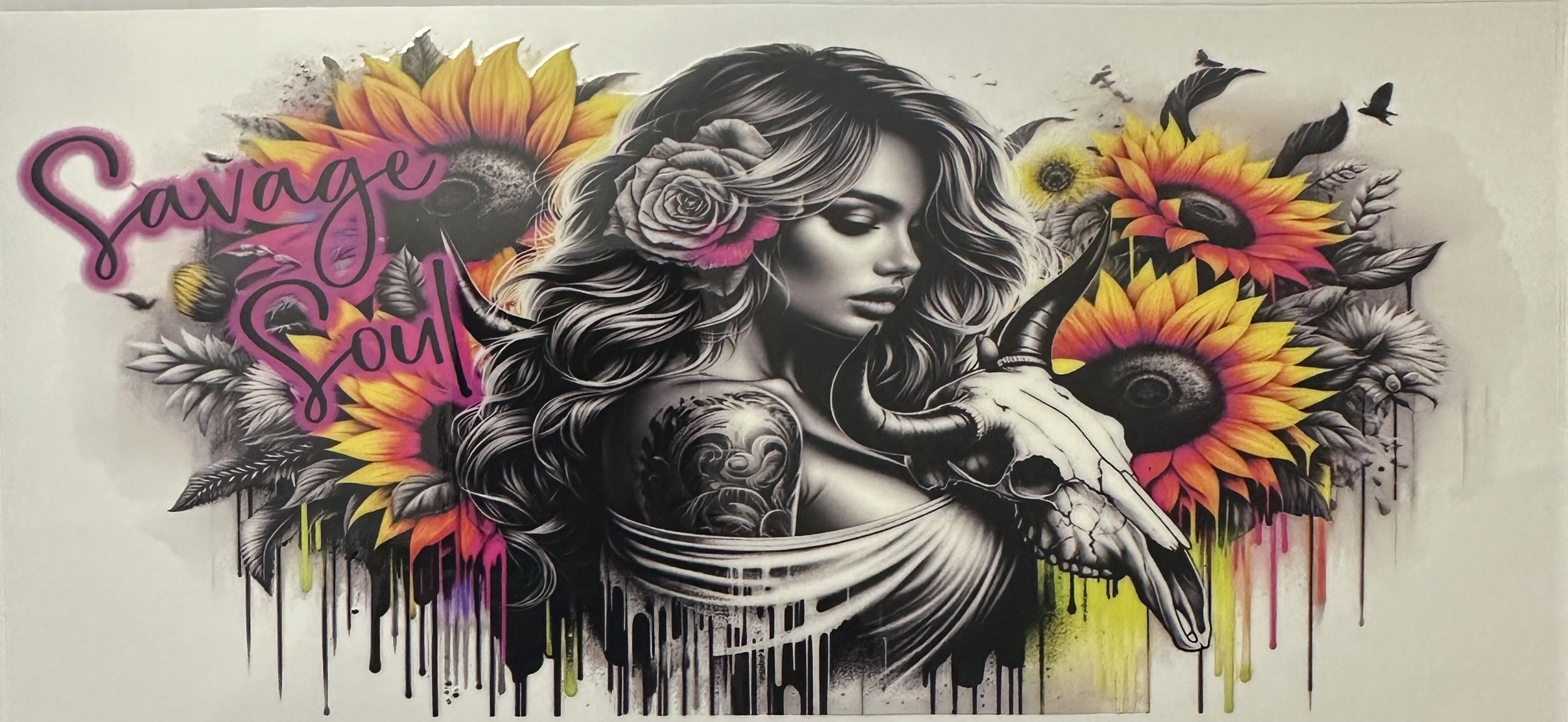 DS Tattoo Girl Savage Soul