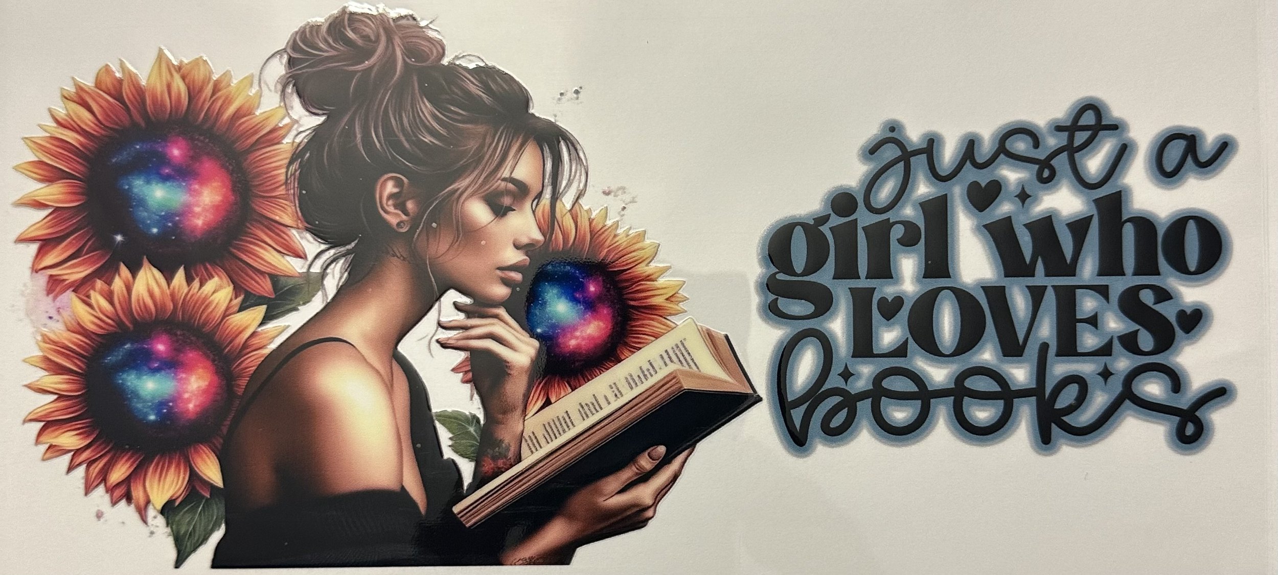 DS Tattoo Girl Loves Books