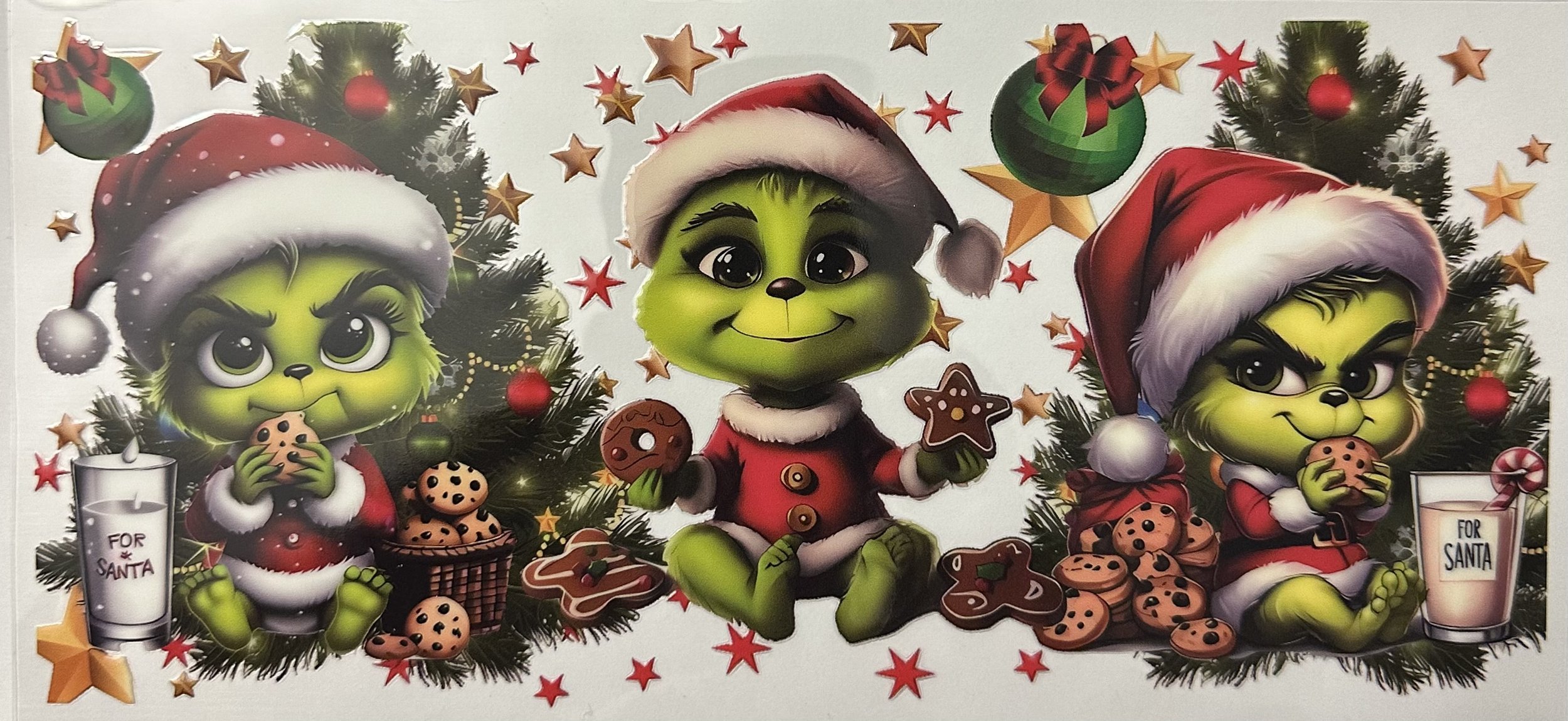 DS Baby Grinch Xmas Cookies