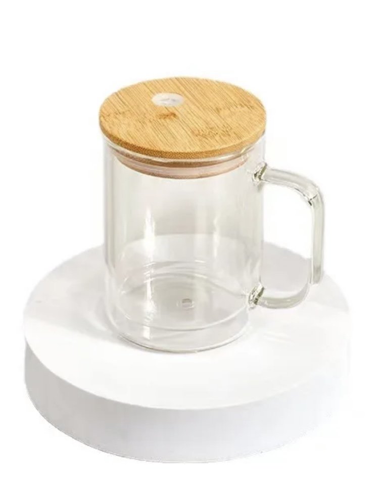 15oz Glass Snow Globe Mug