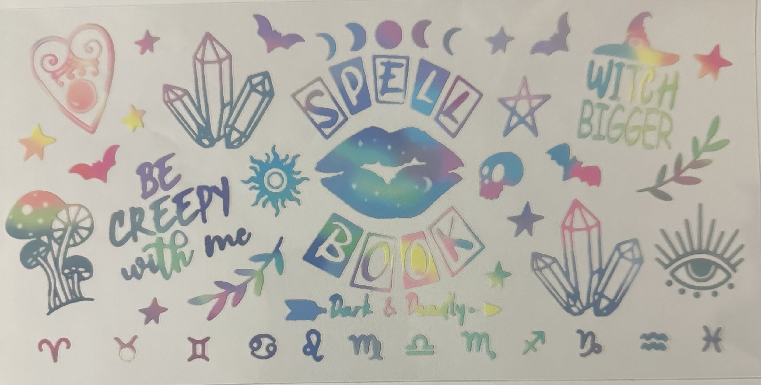 DS Spell Book Holographic