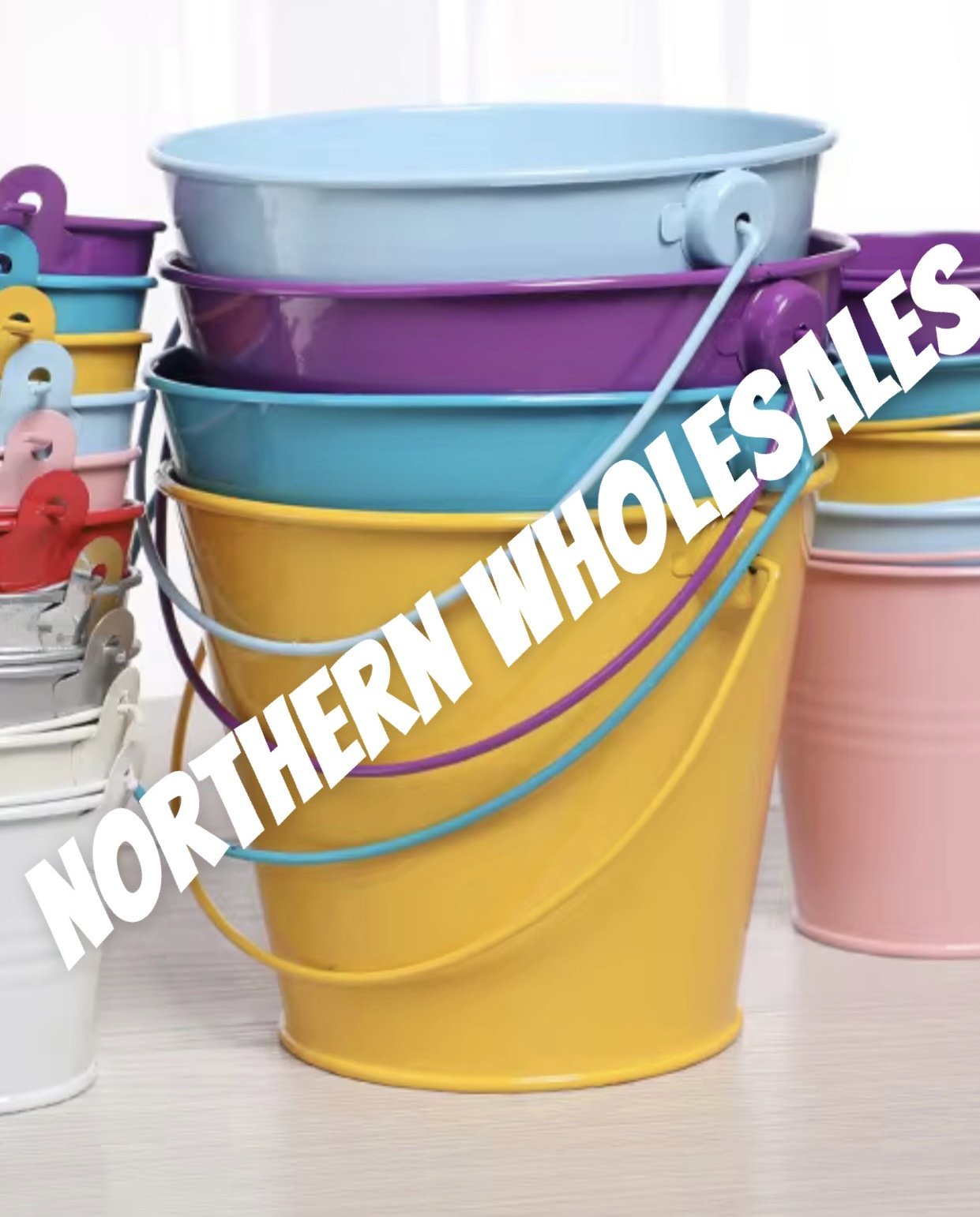 BUCKETS- Mini Tin Buckets NOW AVAILABLE