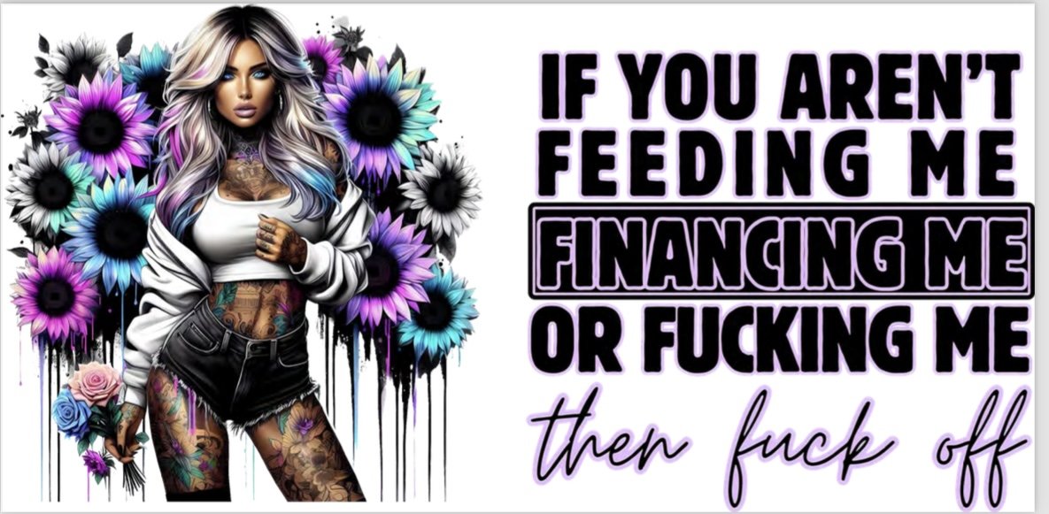 DTF Tattoo Girl FINANCING OR FUCKING ME