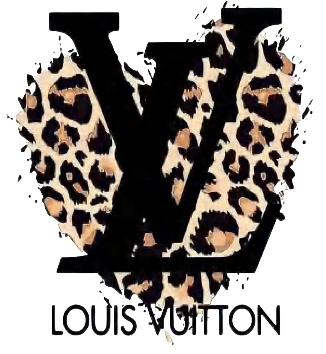 DTF LV LEOPARD PRINT