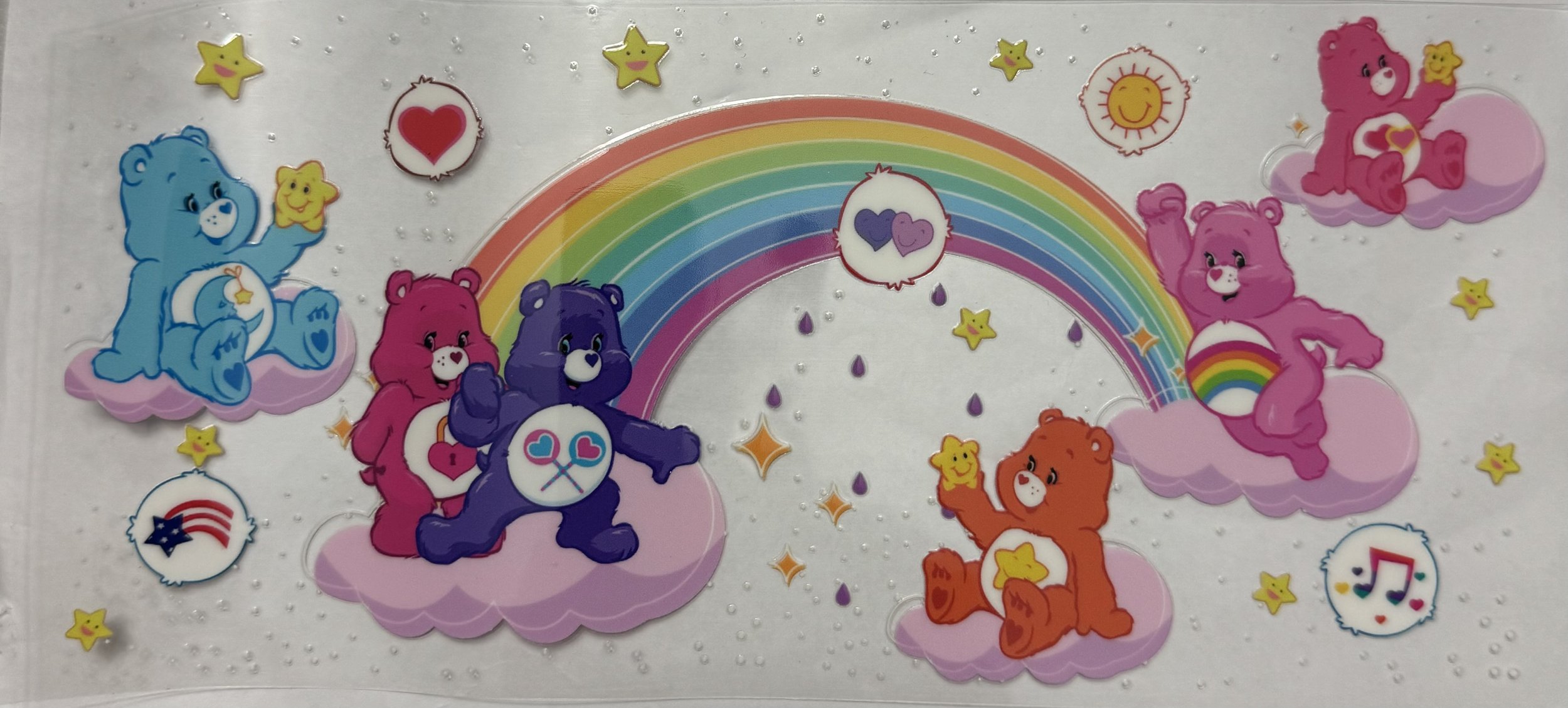 DS Care Bears Cloud Rainbow Stars