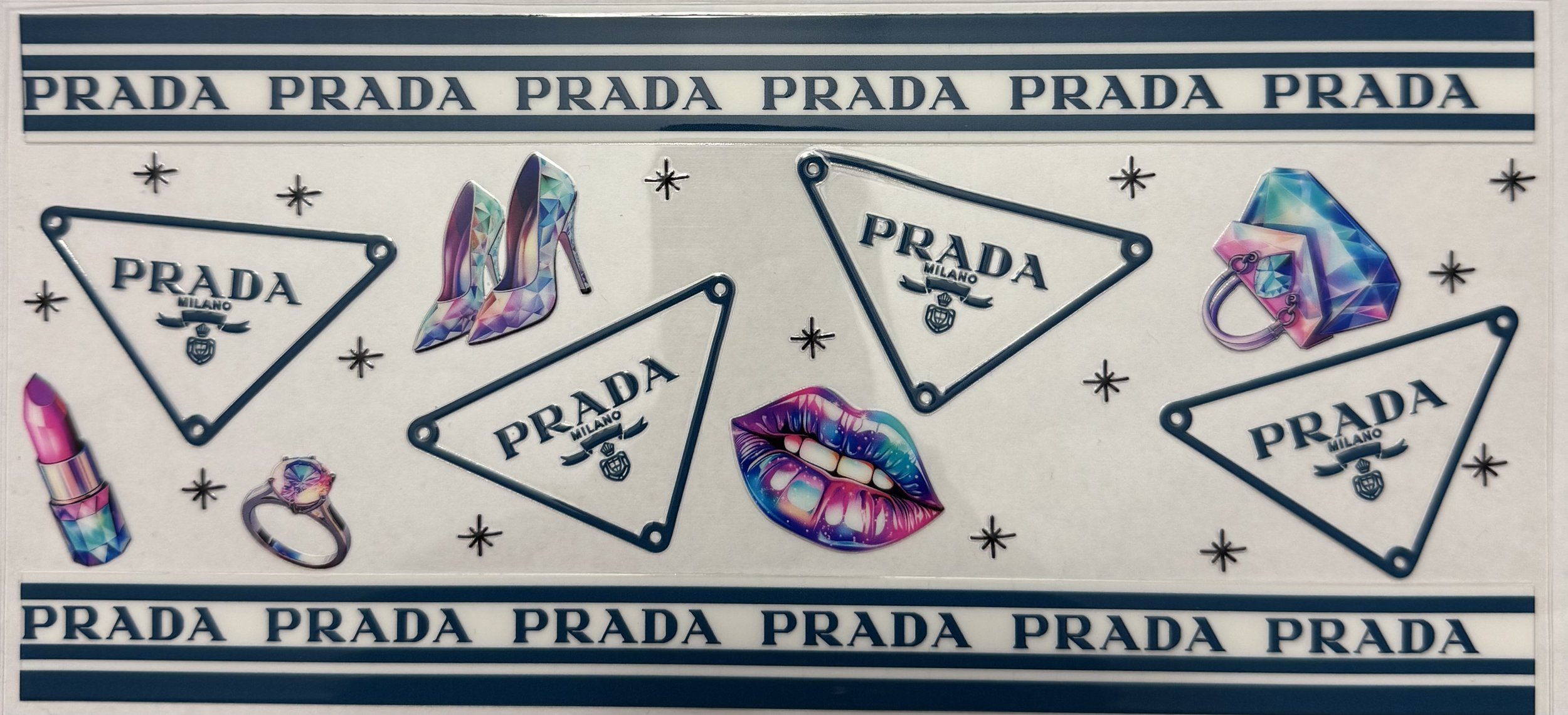 DS Prada Blue Holo Minis