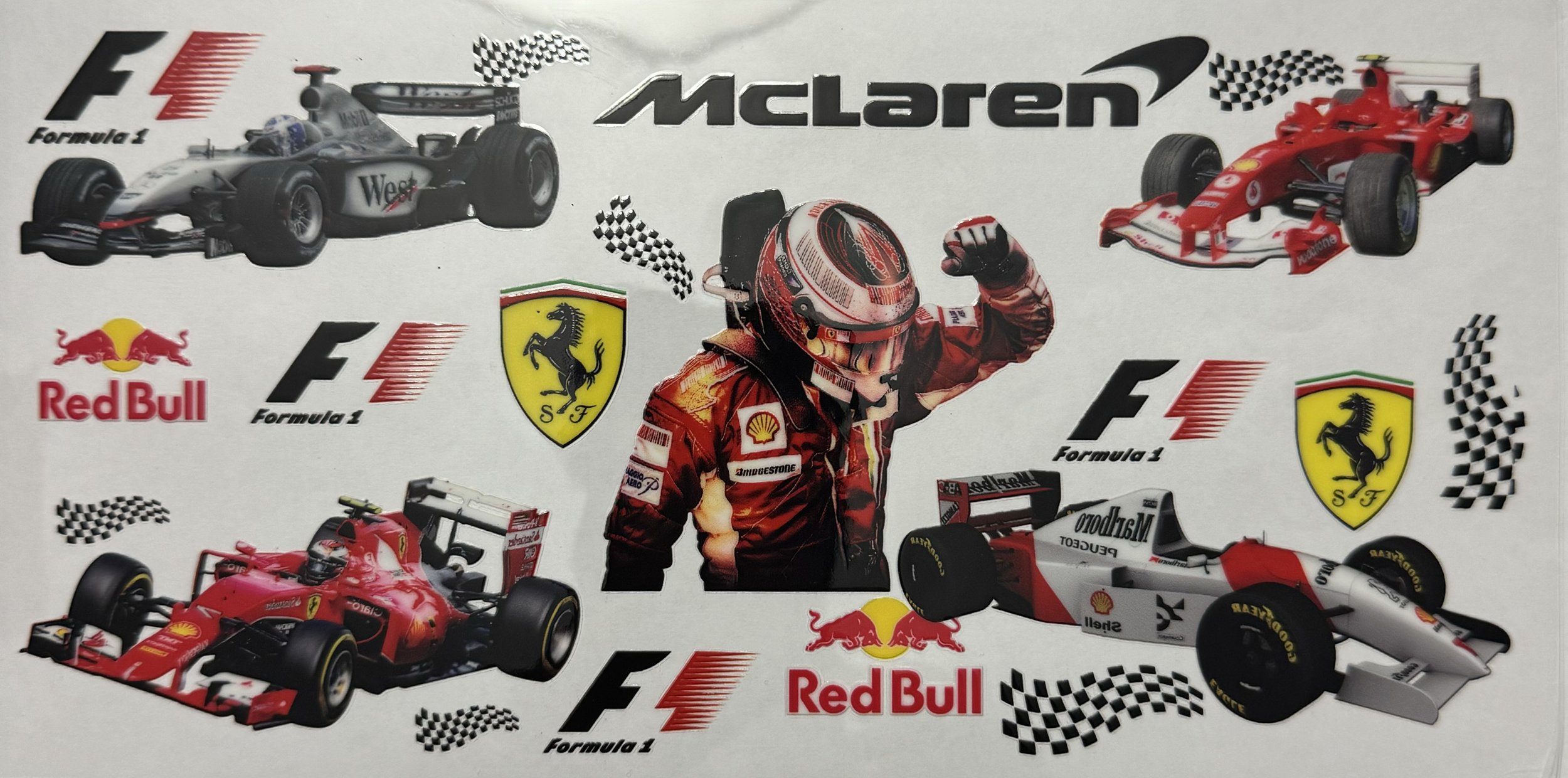 DS McLaren Ferarri
