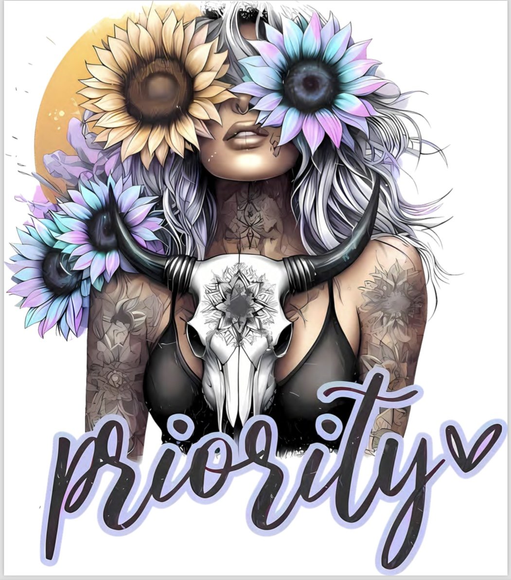 DTF Tattoo Girl PRIORITY