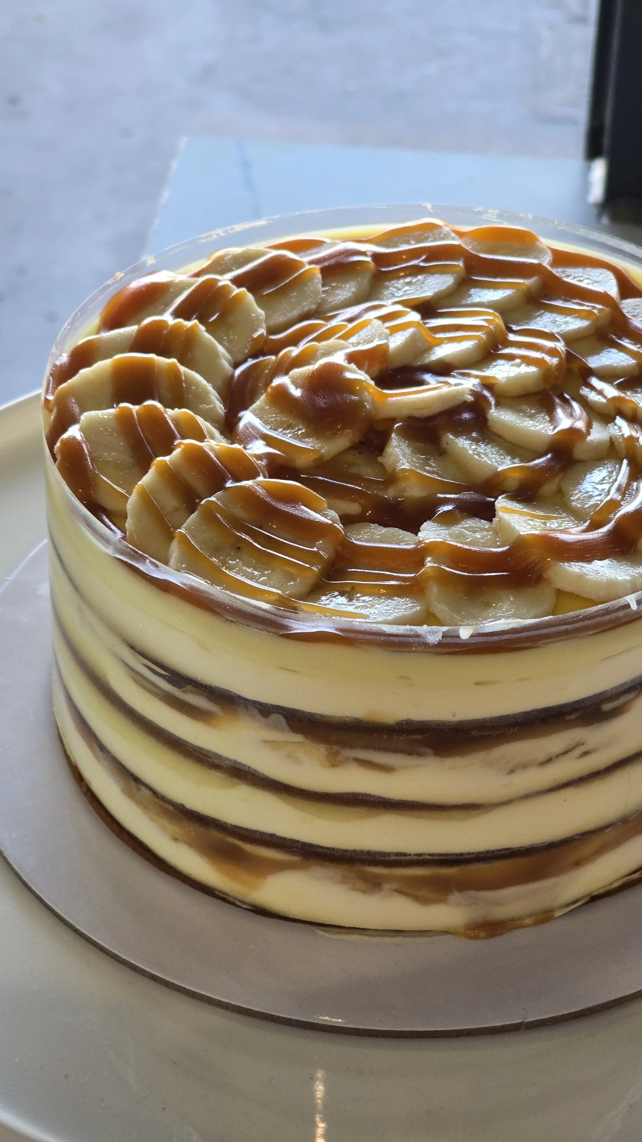 6" Banana Pudding Honey Cake