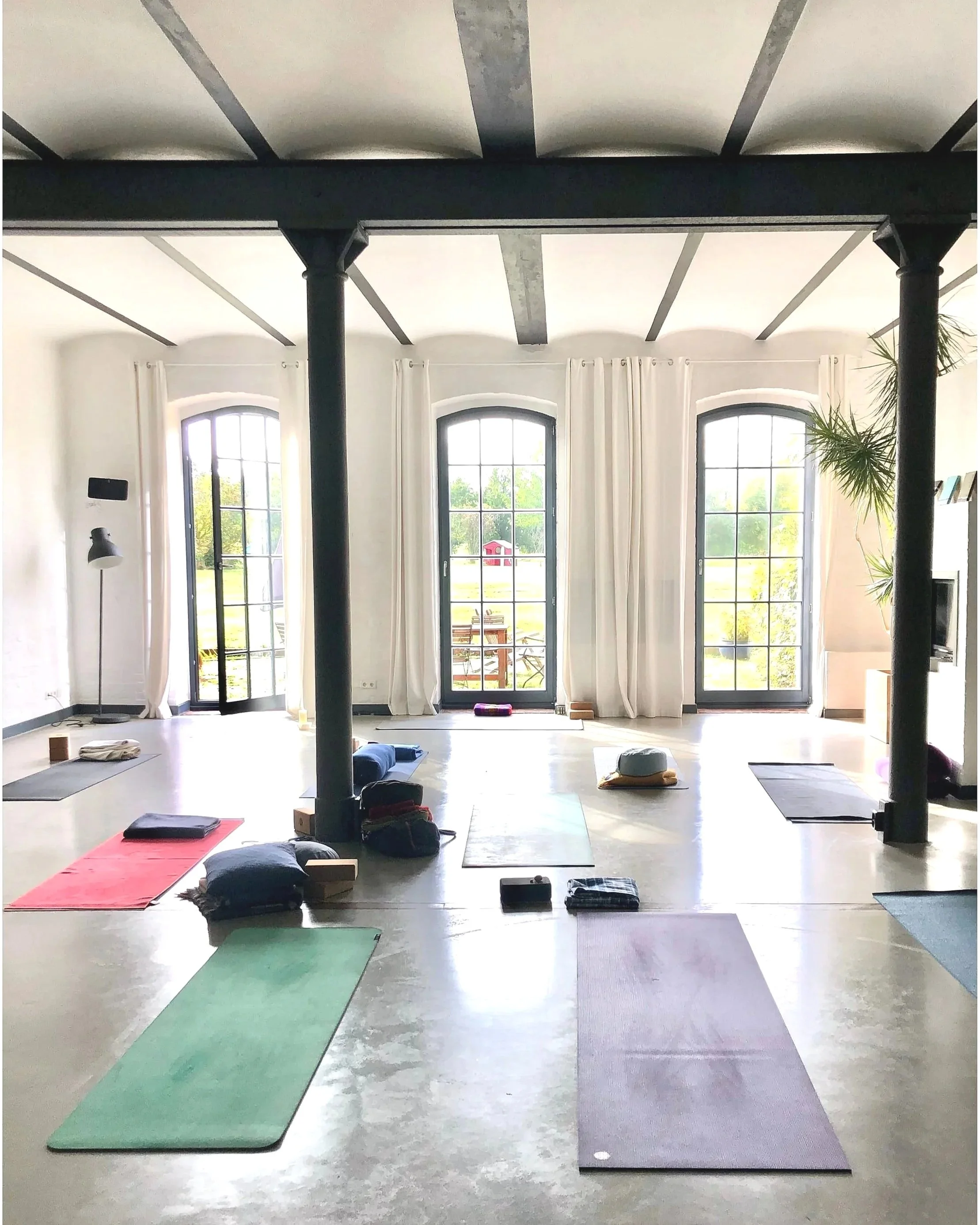 Yoga Retreat auf Rügen im Kornspeicher Mauritz mit Nicole Reese