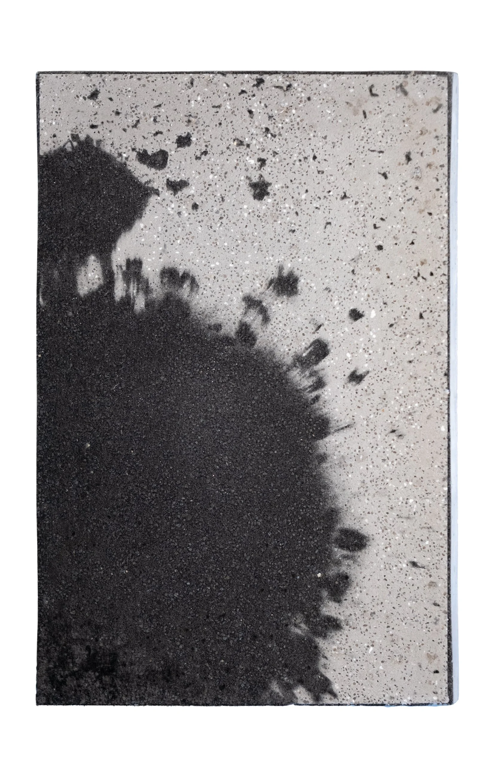 WHEN THE MYSTERIES EMERGE | Silver gelatin on concrete | Steel backplate | 15x23cm | Unique piece | 250€