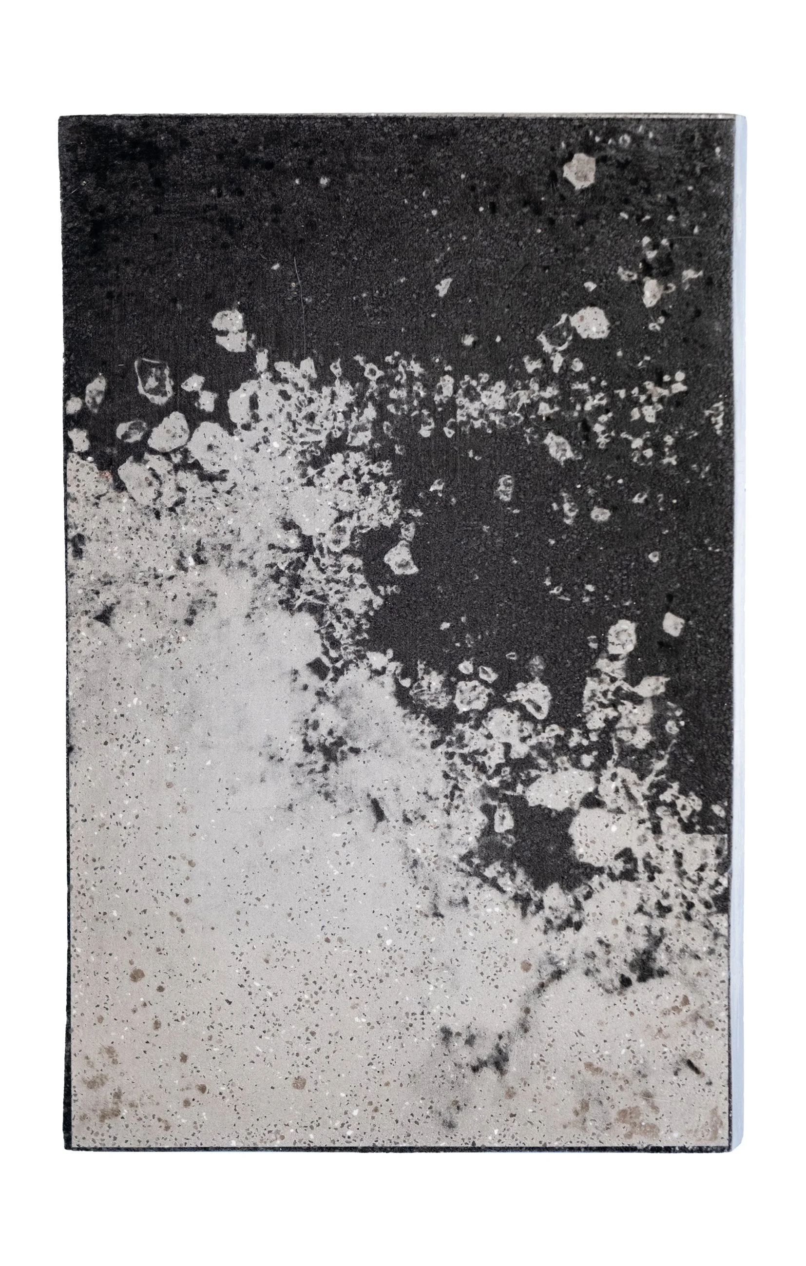 WHEN THE MYSTERIES EMERGE | Silver gelatin on concrete | Steel backplate | 15x23cm | Unique piece | Sold