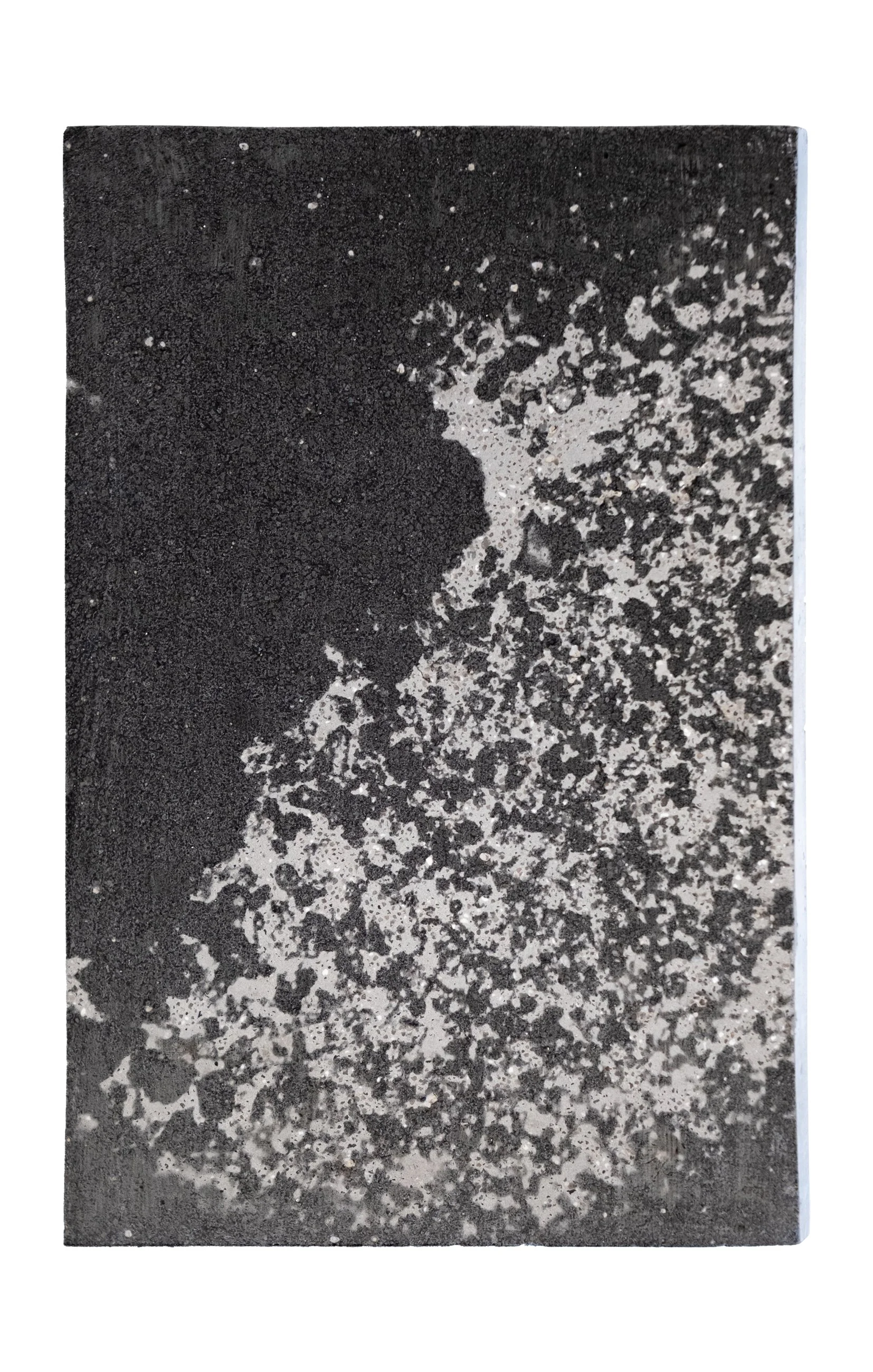 WHEN THE MYSTERIES EMERGE | Silver gelatin on concrete | Steel backplate | 15x23cm | Unique piece | 250€