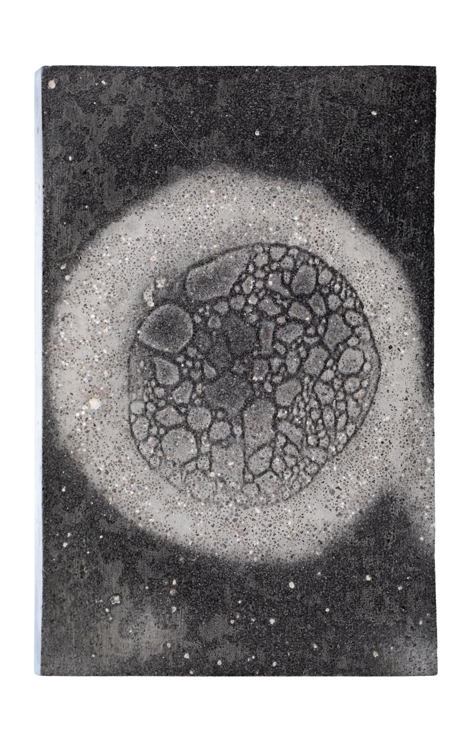 WHEN THE MYSTERIES EMERGE | Silver gelatin on concrete | Steel backplate | 15x23cm | Unique piece | Sold