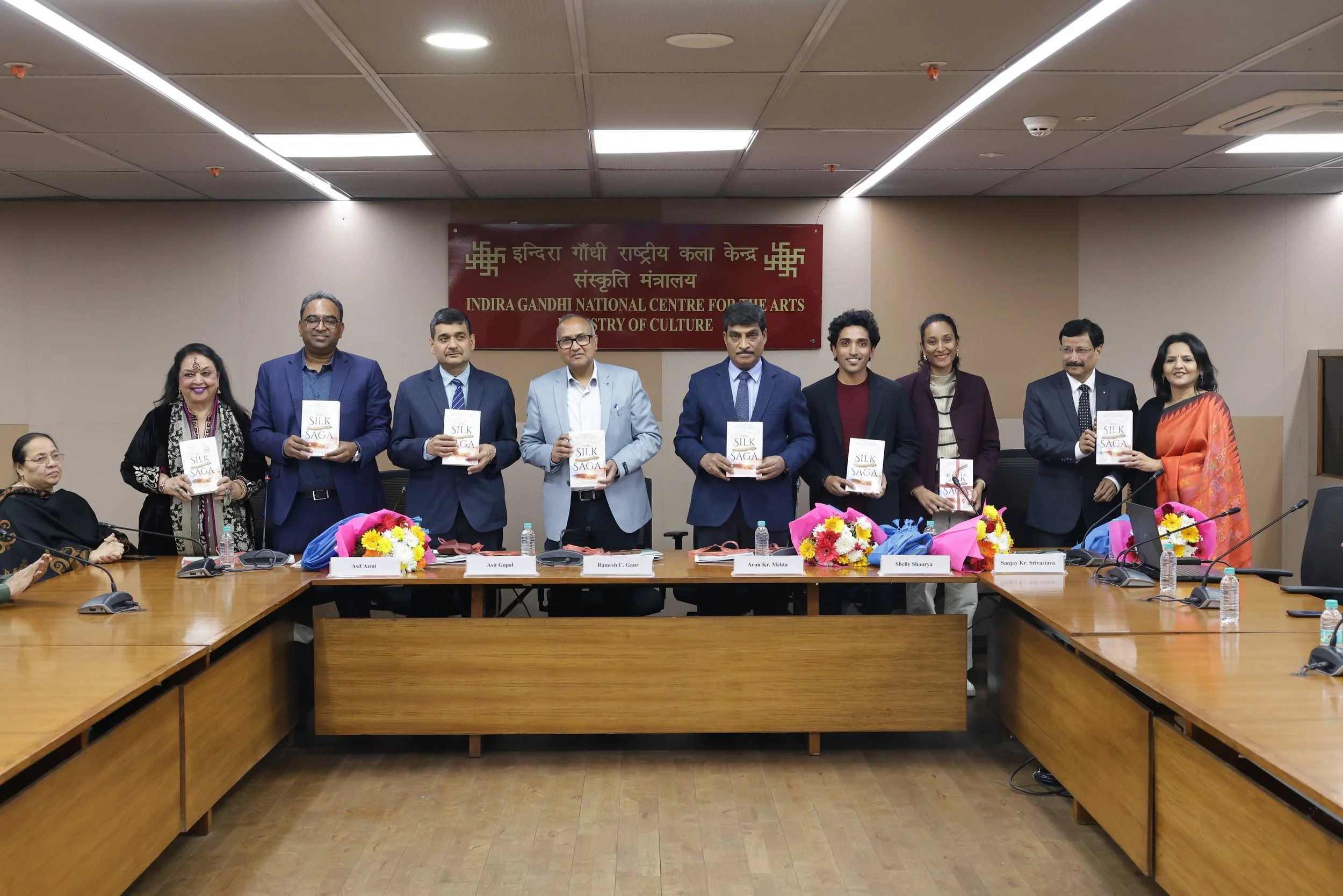 Book Launch &amp; Discussion on The Silk Saga: The Insect That Ruled the World at IGNCA