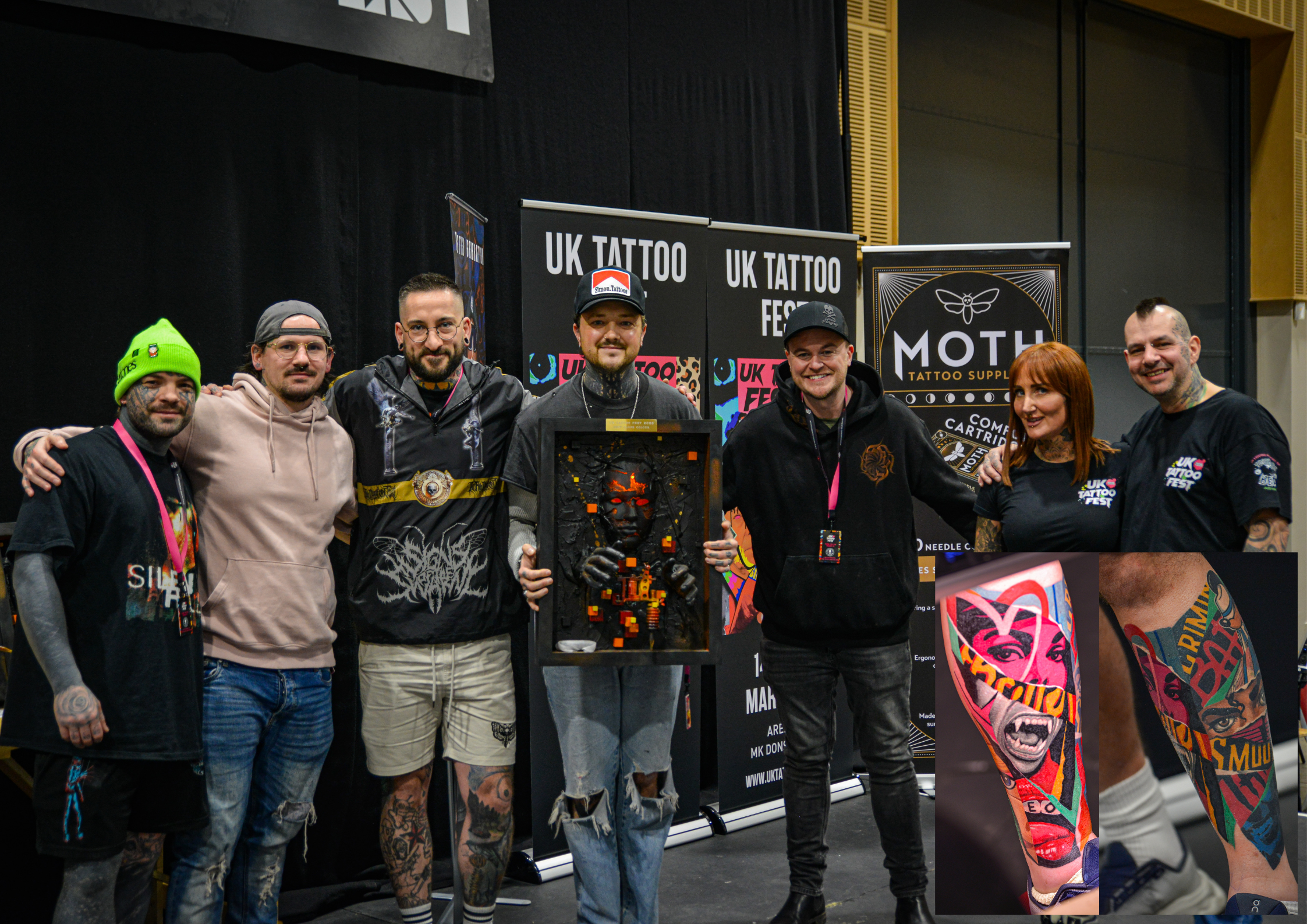 BEST LARGE COLOUR - SIMON TATTOOS