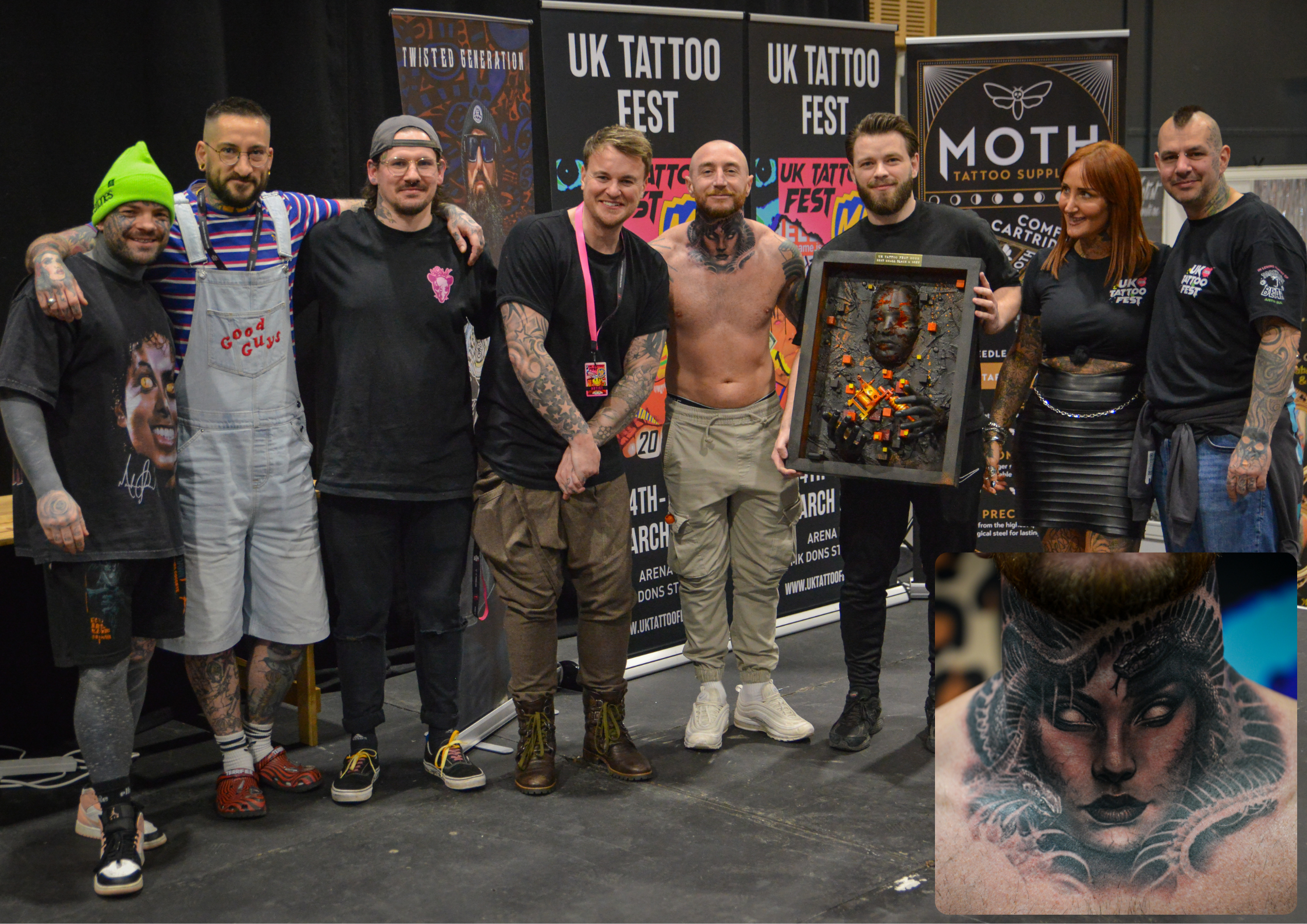 BEST SMALL BLACK & GREY - LEON COLLEY