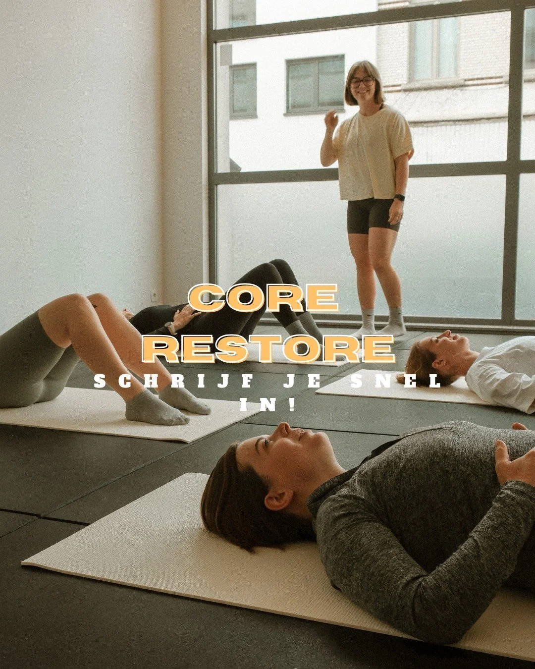 💛 Nieuwe mama? Samen pakken we je postpartum recovery aan!

Je lichaam heeft al zoveel gedaan nu is het tijd om weer kracht en vertrouwen op te bouwen, stap voor stap.

Onze Core Restore reeks (start 27/10) helpt je om je weer sterk, stabiel en hele