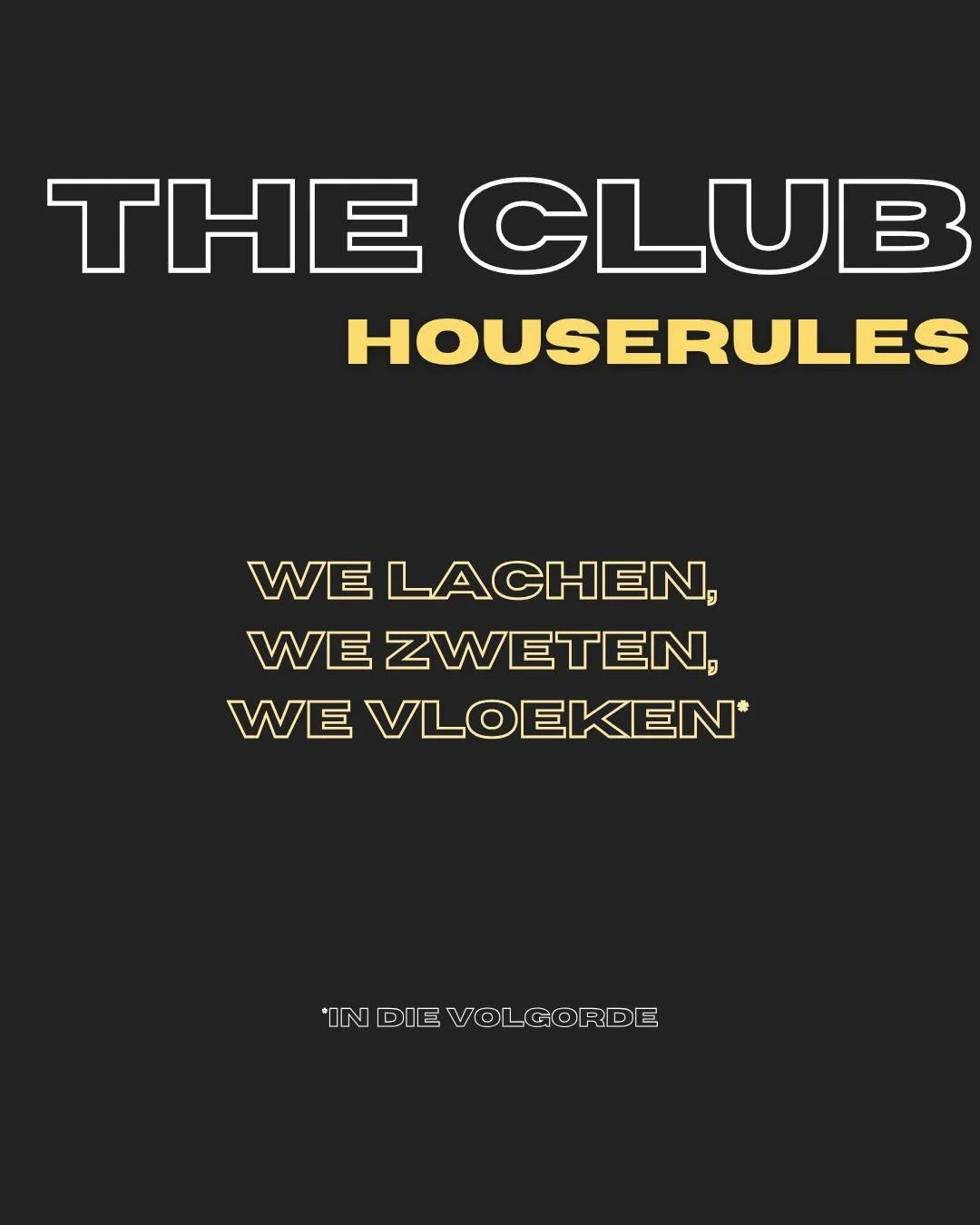 Maar we zorgen er natuurlijk ook wel voor dat je met een glimlach buiten stapt ✨

Oh en natuurlijk dat je de twee dagen nadien overal stijf bent 😉