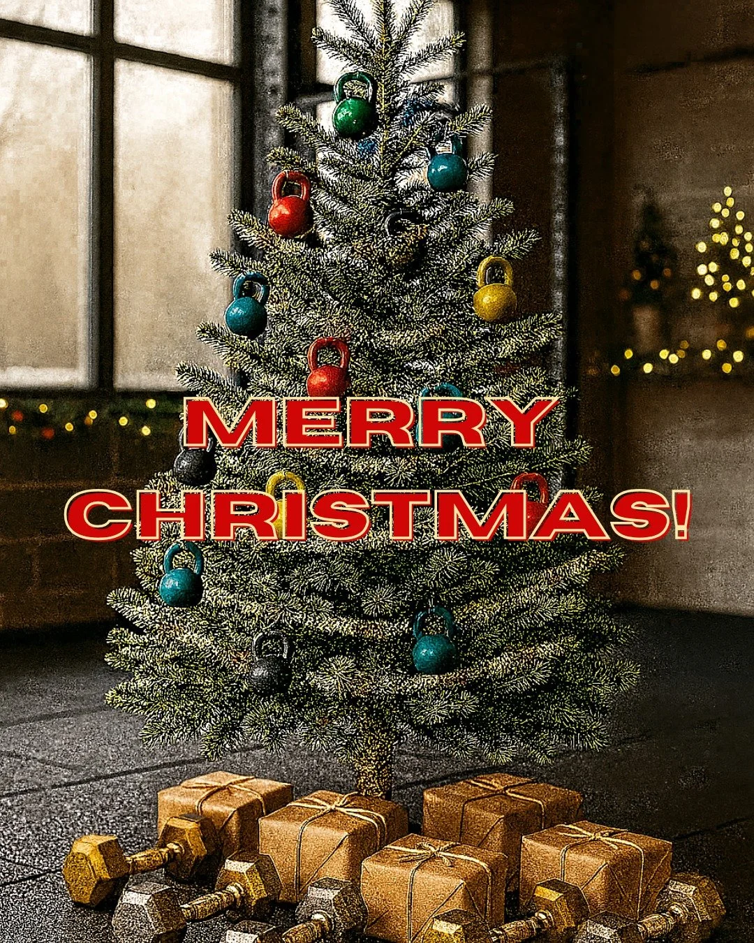 Merry Christmas! 🎄

De enige lift die je vandaag moet doen,
is je vork naar je mond. 🍽️😌

(En ja, dat telt als &lsquo;arm day&rsquo;.)