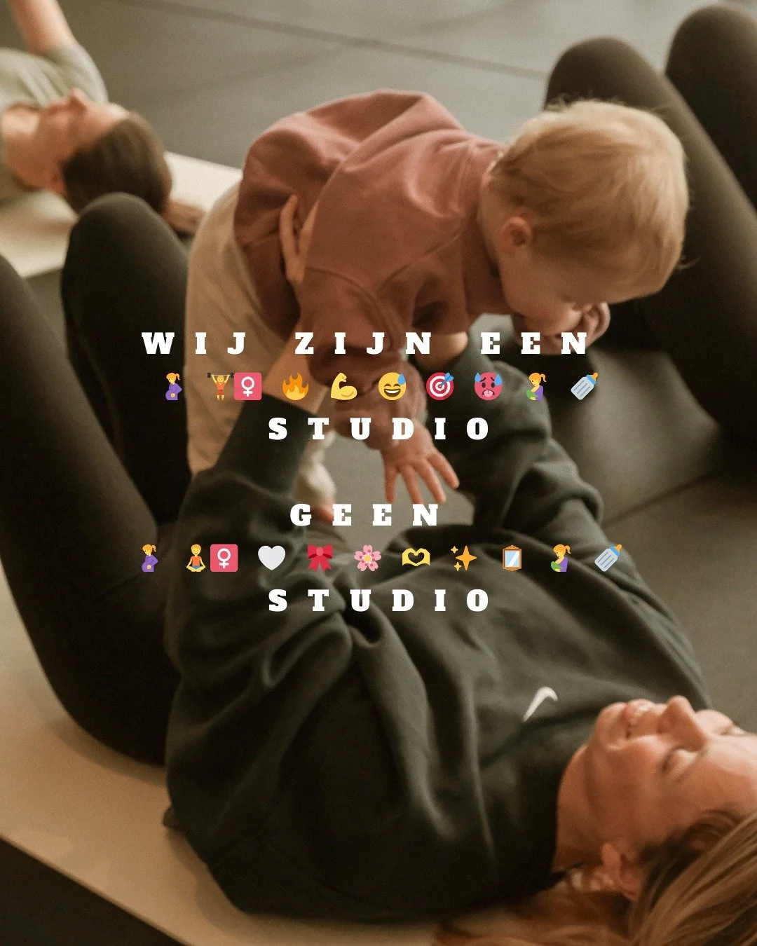 Begrijp ons niet verkeerd, we passen elke workout aan aan jouw niveau en energie van die dag. 

Is er enkel ruimte voor een zachte workout, dan is dat zo! 

Maar zacht en voorzichtig doen gewoon omdat het zou moeten? Nee daar doen we niet aan mee.