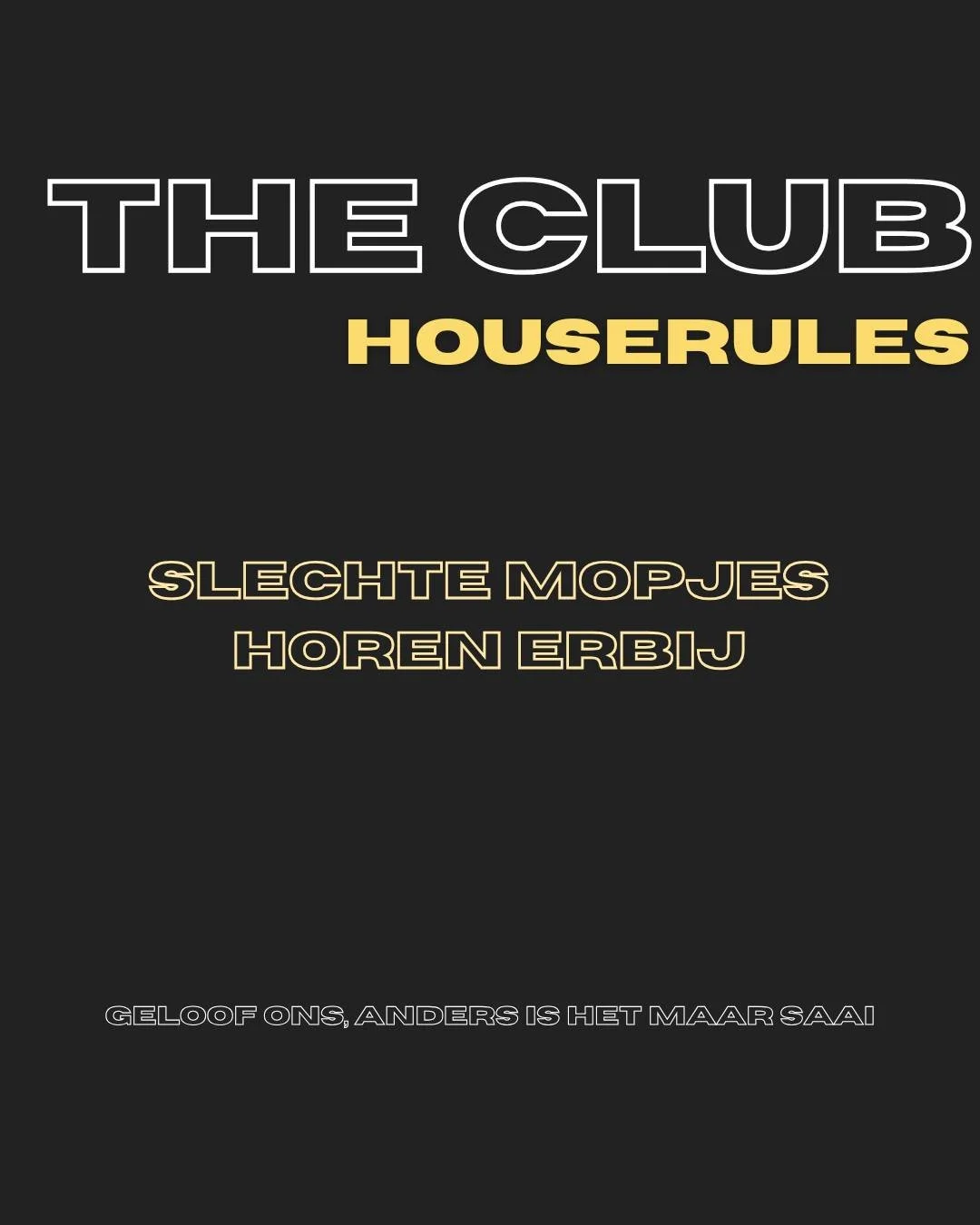 Sommige mensen komen voor de training.
Sommige voor onze mopjes.

De meeste voor allebei.