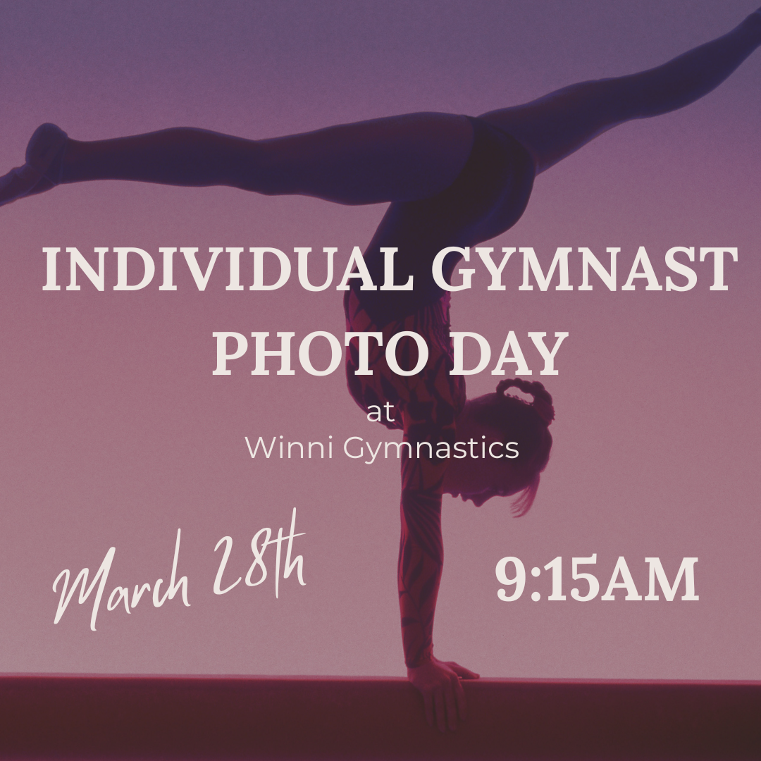 All Gymnast Photo Day – 9:15AM