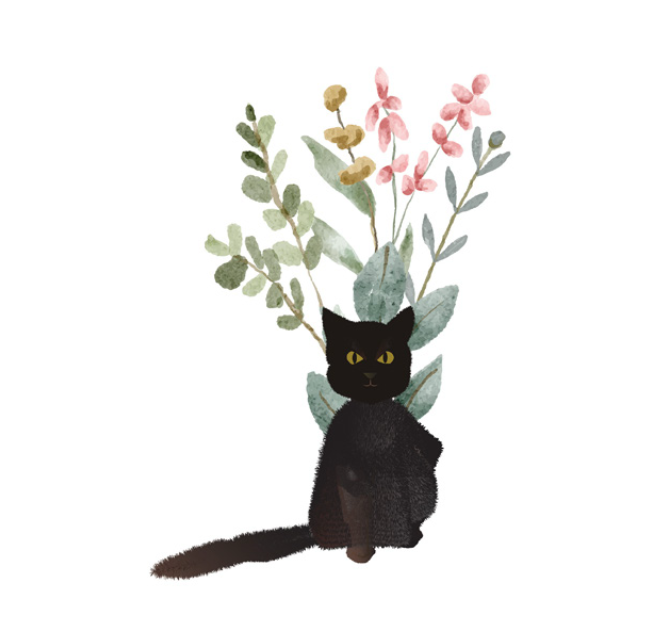 Bouquet flower cat.png
