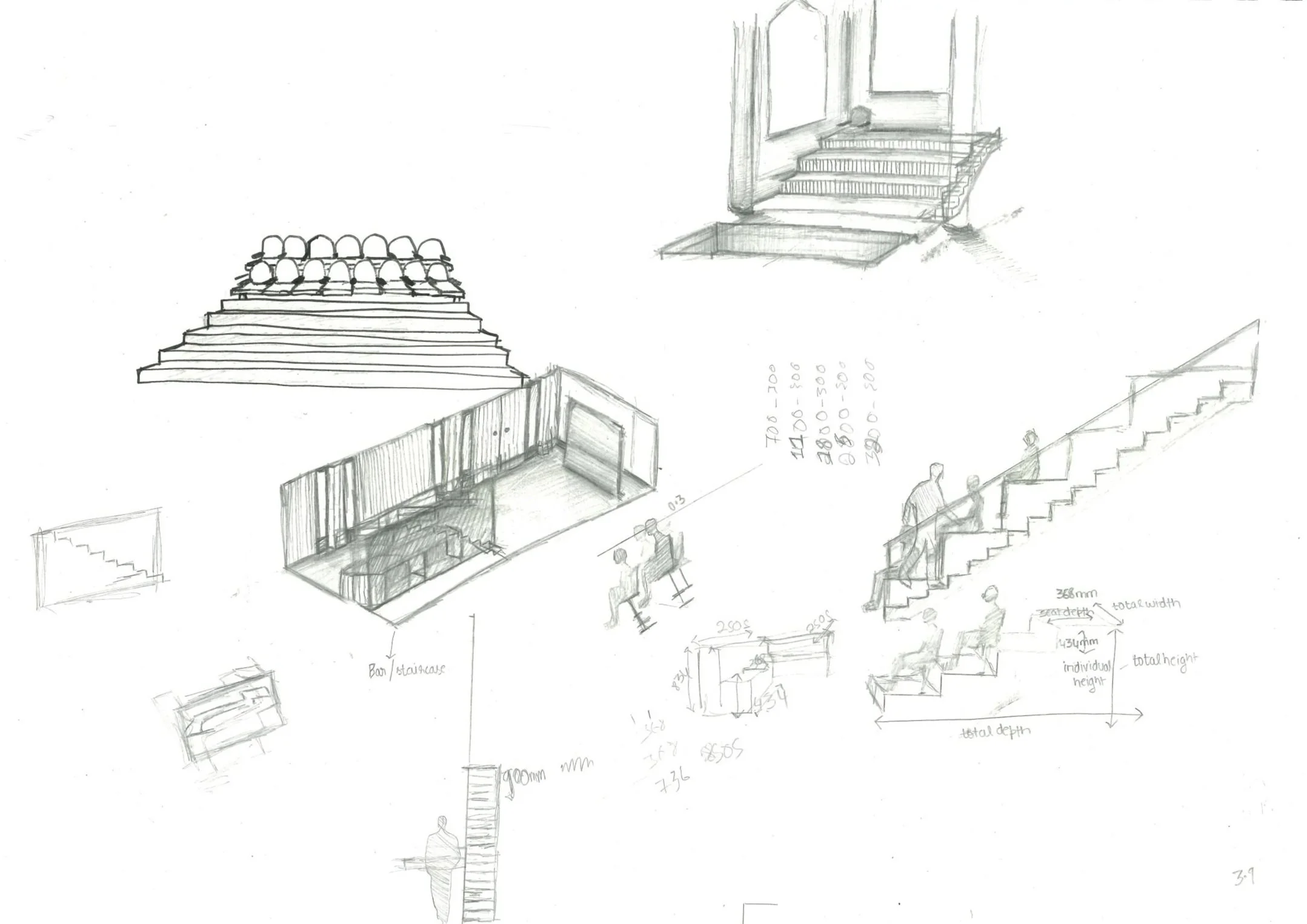 Concept Sketches for an Opera House