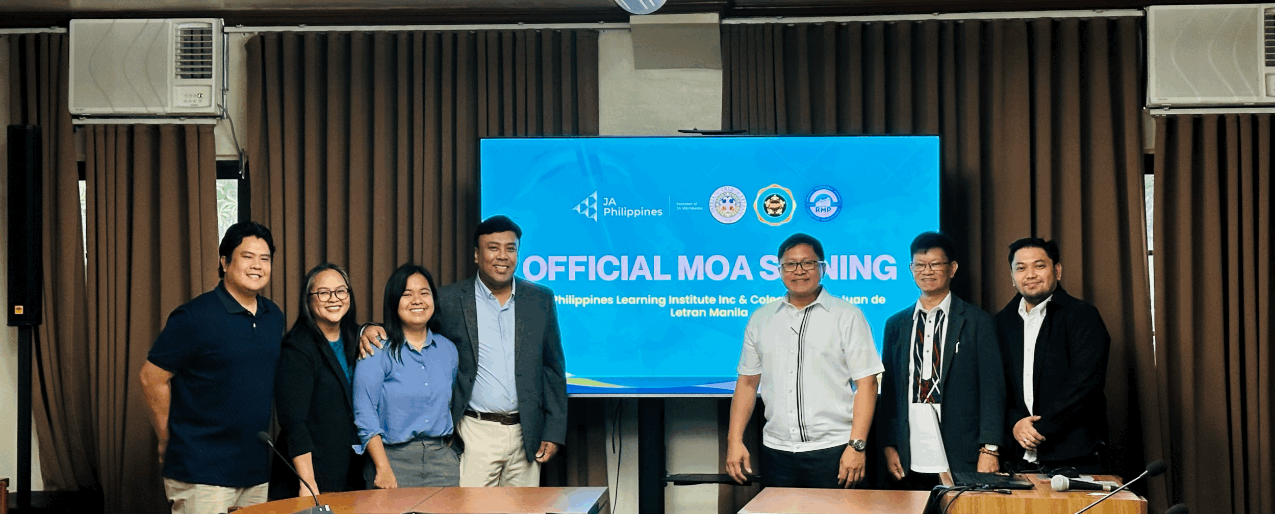 Colegio de San Juan de Letran Partners with JA Philippines for ESP, RMP, and RBP