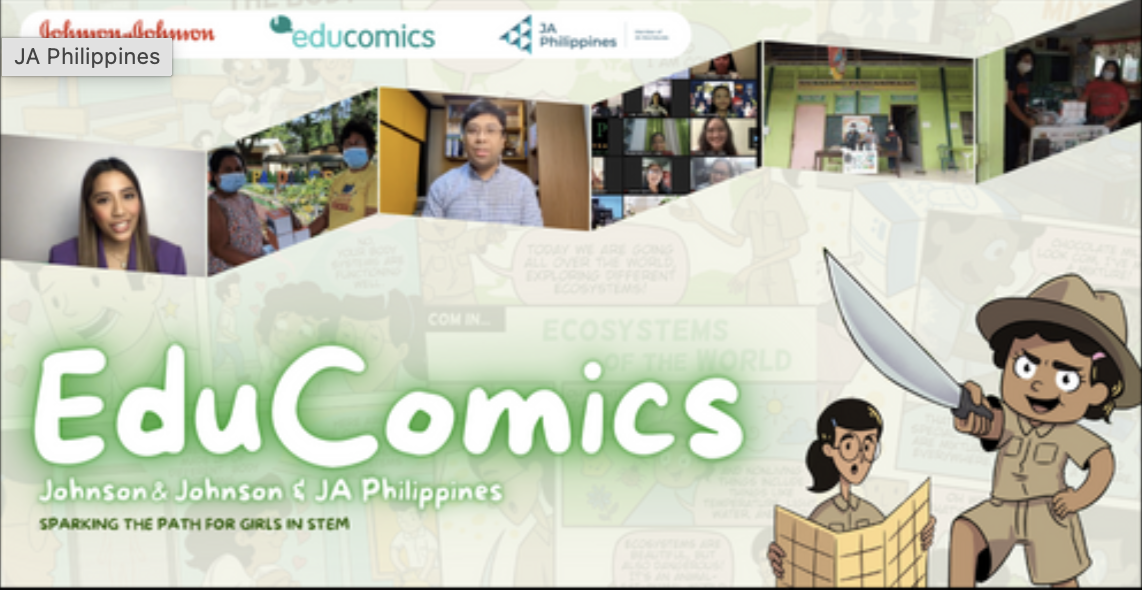 JA Philippines and Johnson &amp; Johnson Philippines relaunches EduComics.