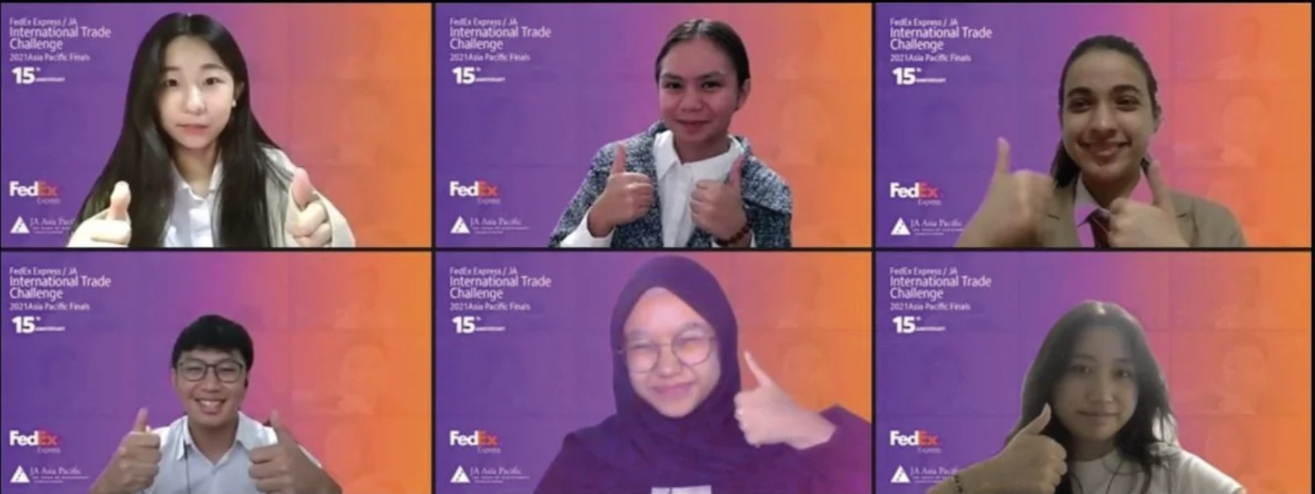 Nurturing the Next Generation of Entrepreneurs: Winners of the 15th Annual FedEx Express / JA International Trade Challenge Announced.