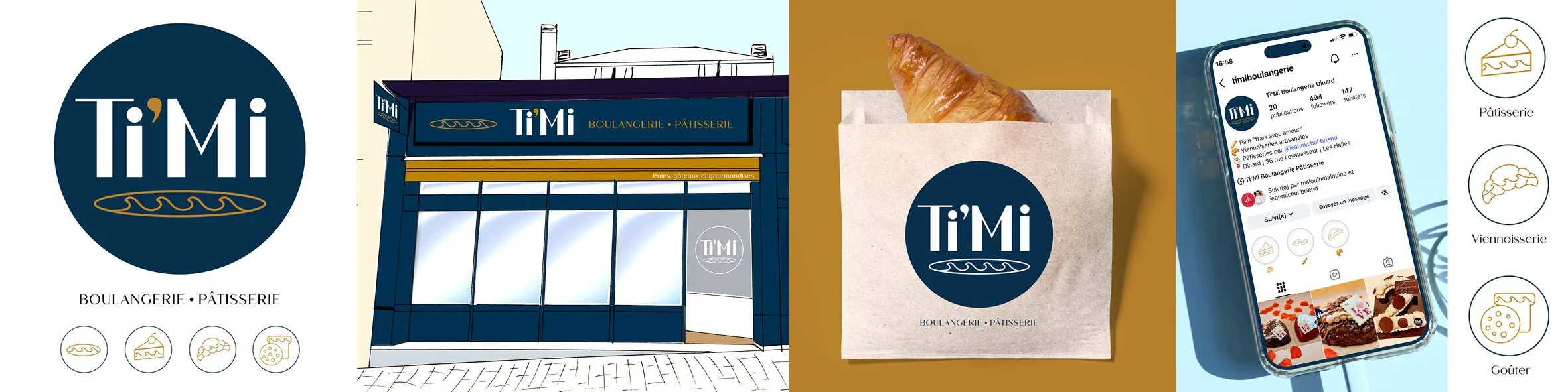 Ti’Mi : Boulangerie Pâtisserie à Dinard