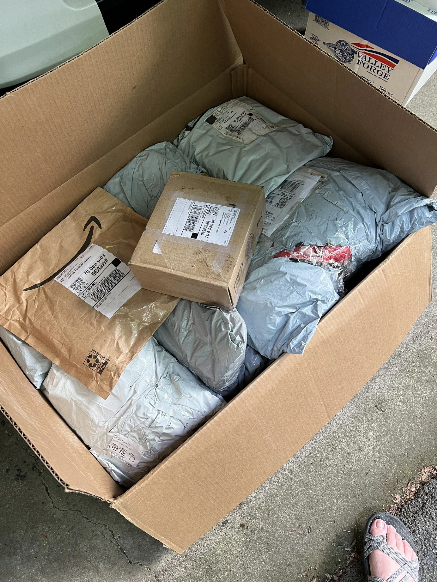 First Pallet of Lost Mail
