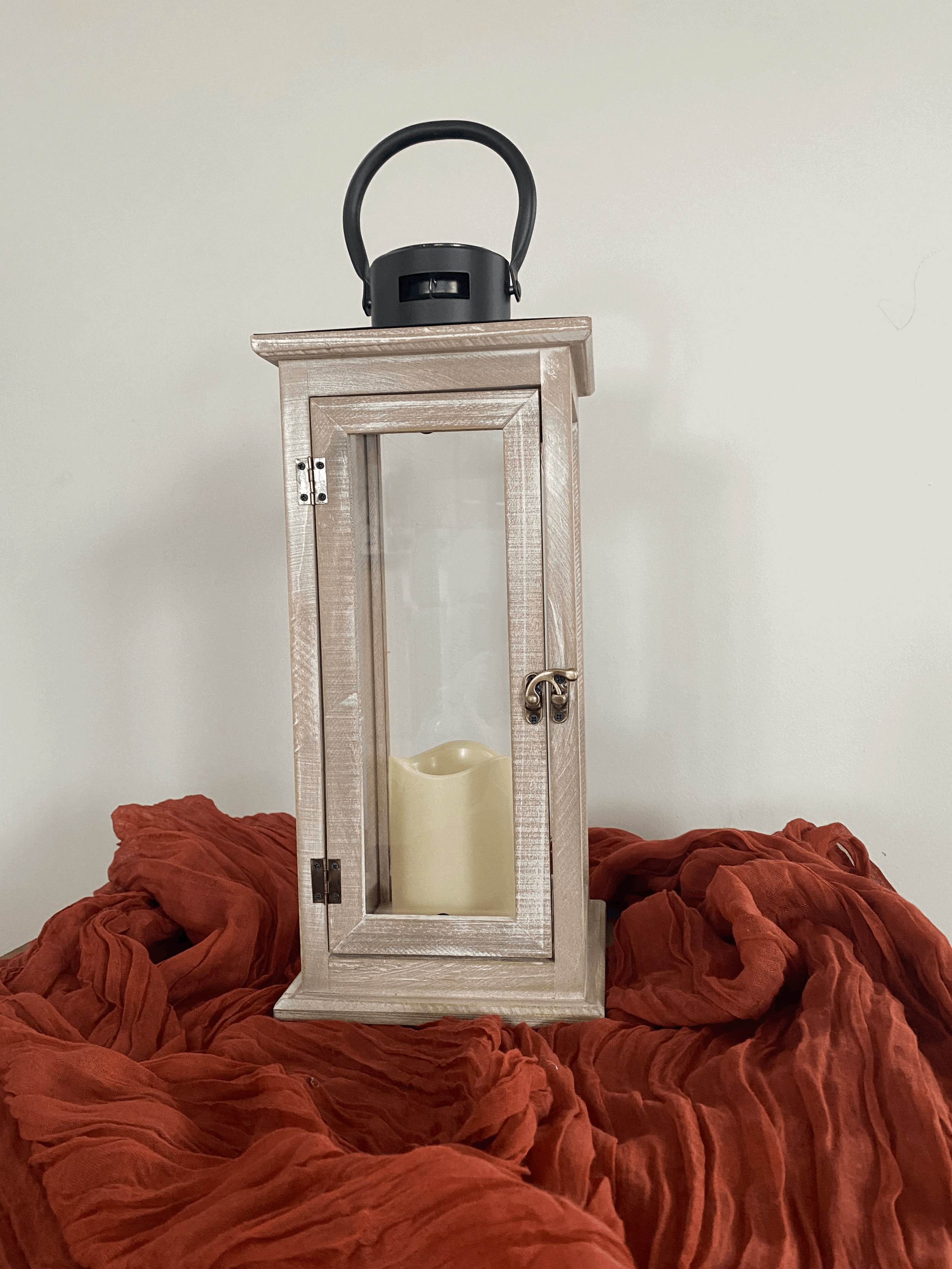 White Washed Lantern