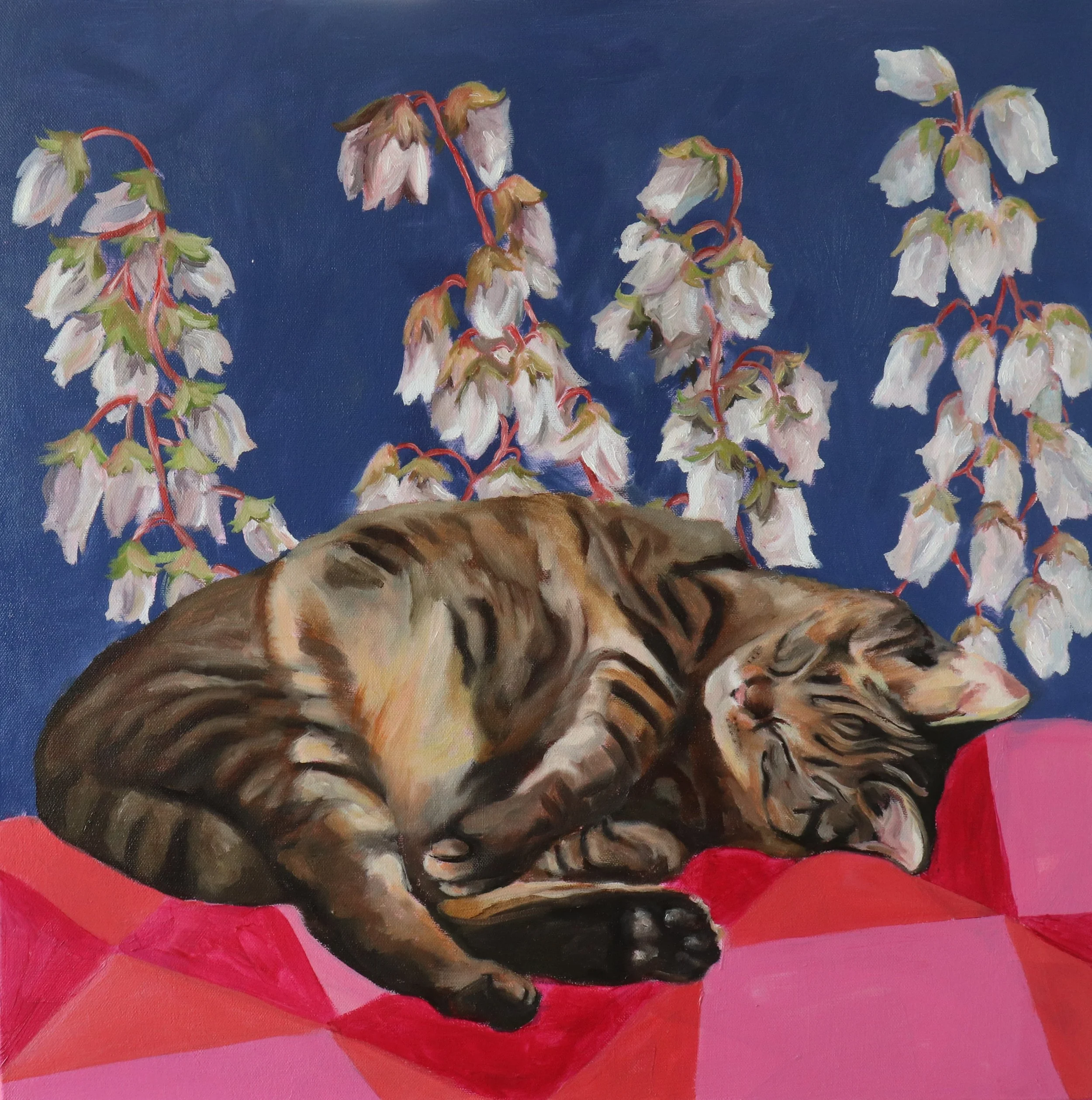 'Sun catcher'
56 cm x 56 cm
Acrylic and Oil on Canvas, 2026