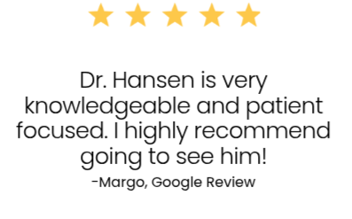 Review from Margo who found spearfish chiropractor Dr. hansen instead of medication