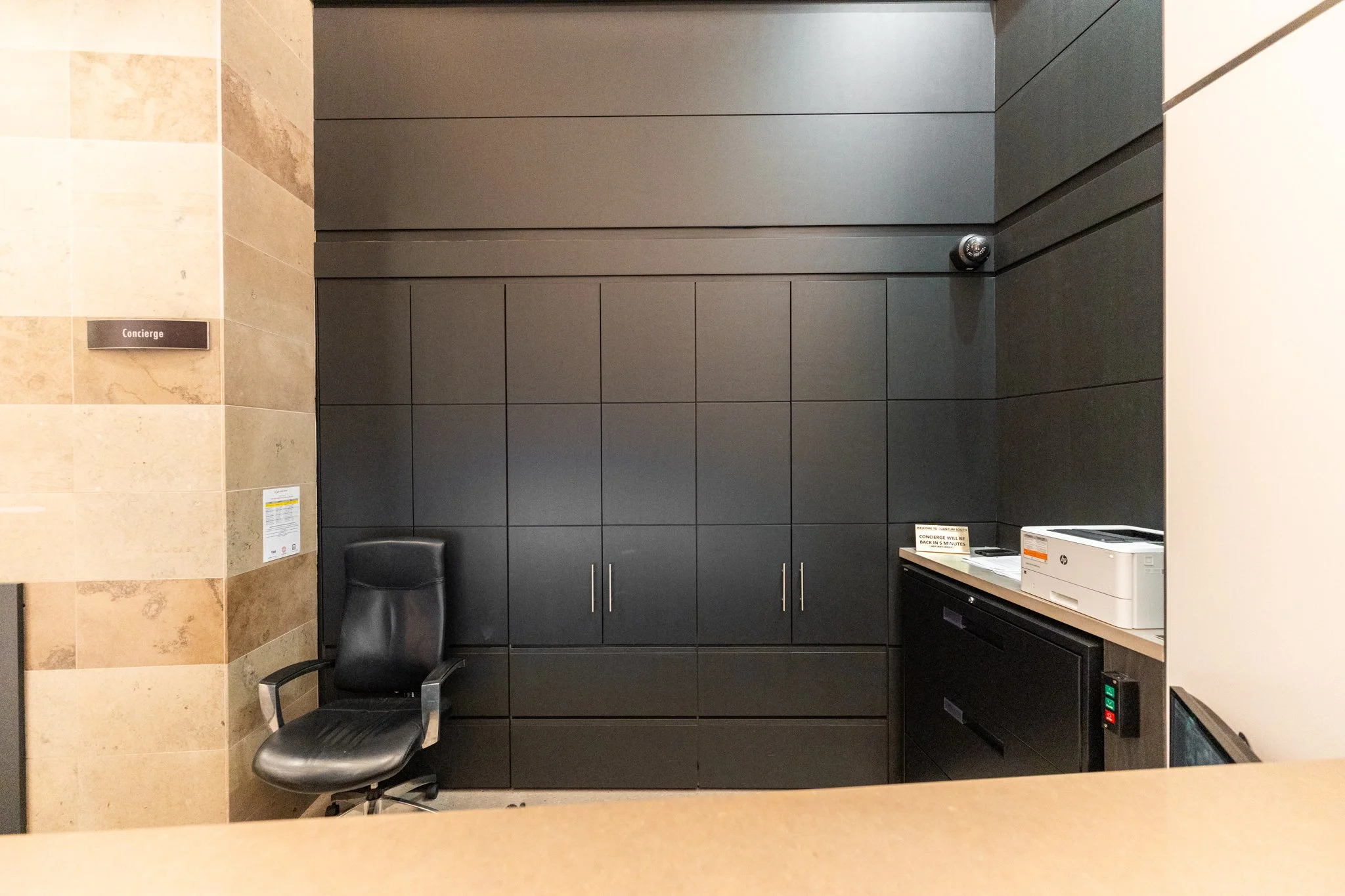 Yonge Reception — Rowntree Custom Millwork