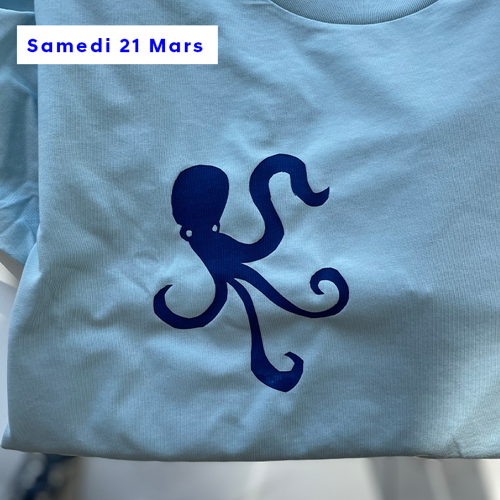 Personnalisez votre T-Shirt en Sérigraphie • Mars
