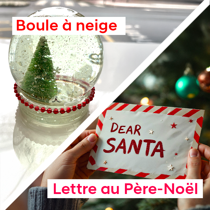 2 ateliers dans l’après-midi : Boule à Neige // Lettre au Père Noël