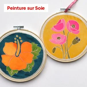 Initiation à la Peinture sur Soie •  ADULTES