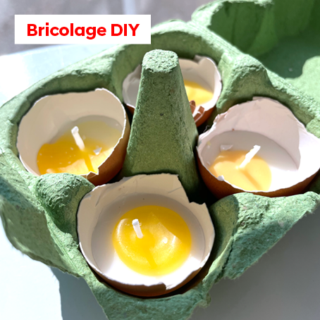 DIY : des Bougies Œuf pour Pâques