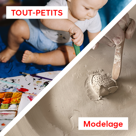 Atelier d’Éveil le matin // Modelage l’après-midi