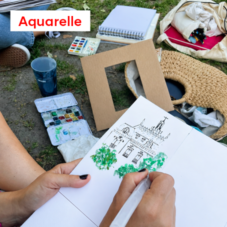 Pratique de l’Aquarelle en extérieur