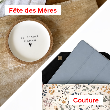 Un Vide-Poche pour la fête des Mères  •  Couture Guidée pour Adultes : Une pochette d’Ordinateur