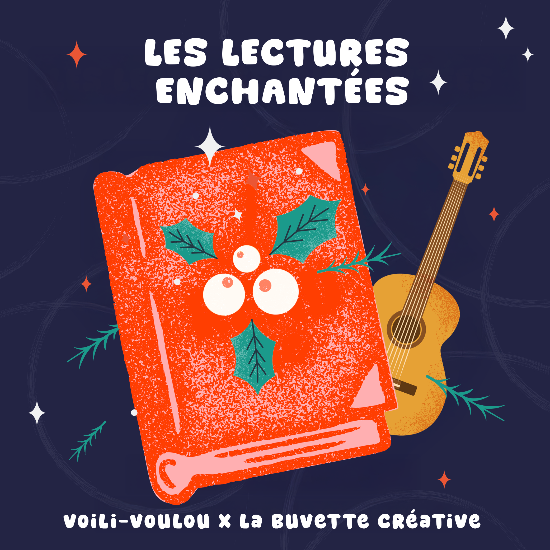 Lectures Enchantées avec Voili-Voilou à 17h = séance Familles