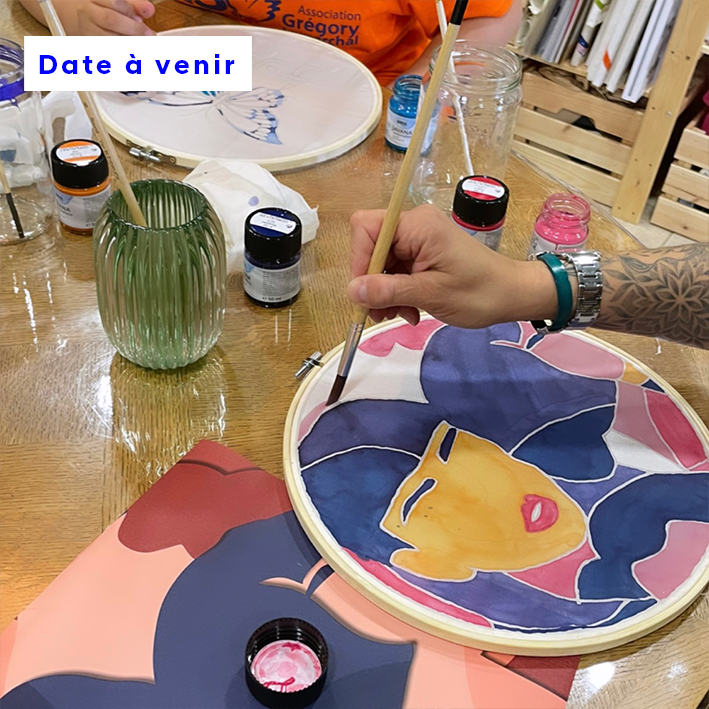 Peinture sur Soie • Adultes • en Pré-inscription •